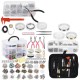 900Pcs Girls DIY Necklace Metal Lobster Clasps Hooks Make Beads Jewellery Making Set 900Pcs Girls DIY Necklace Metal Lobster Clasps Hooks Make Beads Jewellery Making Set