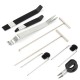 9Pcs Car Dismantle Door Trim Panel Clip Lights Radio Removal Pry Open Tool 9Pcs Car Dismantle Door Trim Panel Clip Lights Radio Removal Pry Open Tool