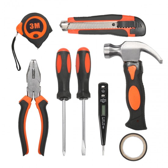 9Pcs Multifuntional Woodworking Household Tools Kit Set SteelKits Hardware Toolbox 9Pcs Multifuntional Woodworking Household Tools Kit Set SteelKits Hardware Toolbox