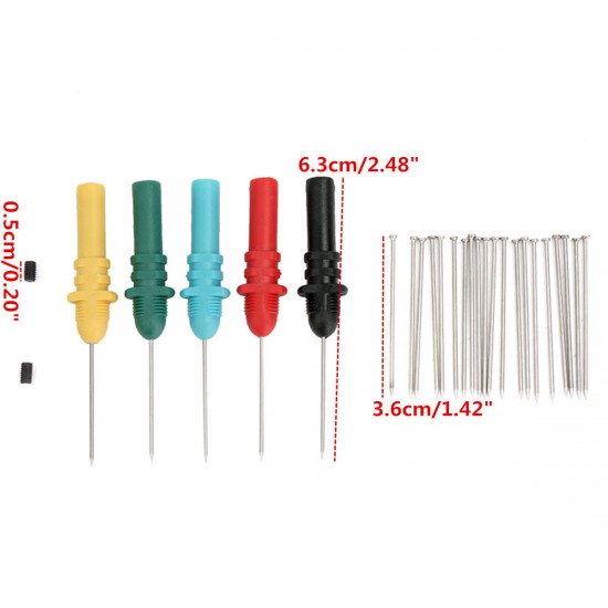 Acupuncture Back Probe Pins Set Automotive Diagnostic Test Tools Kit