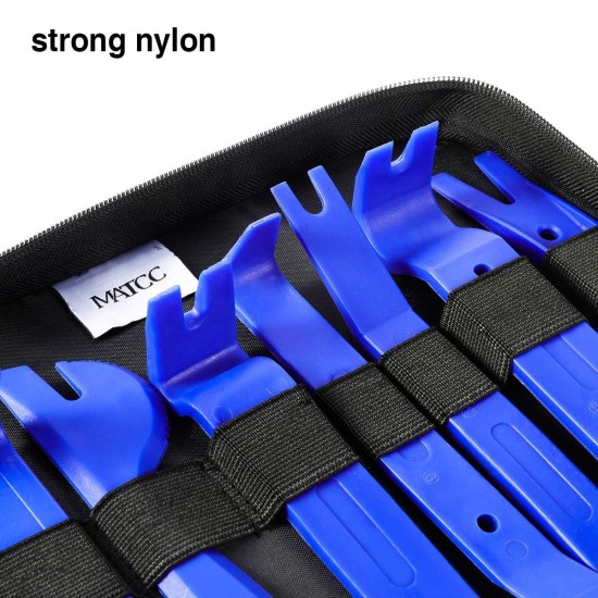 Auto Trim Removal Tool Set for Audio Dash Door Panel Window Molding Fastener Remover Tools Kit Auto Trim Removal Tool Set for Audio Dash Door Panel Window Molding Fastener Remover Tools Kit
