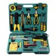50PCS Home Telecommunications Electrician Tools Set with Plastic Toolbox