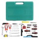 58pcs Multifunction Machine Repair Tools Kit with Plastic Toolbox