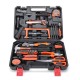 75Pcs Home Kit Tools for Reparing with Plastic Toolbox