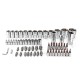 82 PCS Multifunction HomeTools Set Wrench Car Repair Tools with Plastic Toolbox