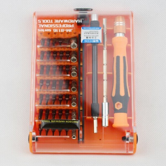 JM-8116 45 in1 Multi-purpose precision Screwdriver Set Notebook phone Tools JM-8116 45 in1 Multi-purpose precision Screwdriver Set Notebook phone Tools