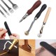 Leather Sewing Thread Carving DIY Leather Craft Tools Hand Stitching Kit Set Leather Sewing Thread Carving DIY Leather Craft Tools Hand Stitching Kit Set