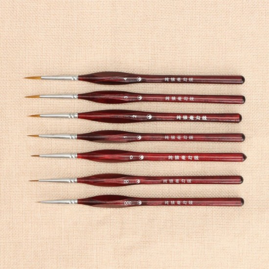 Micro Detail Paint Brush Set Tiny Professional Detail Painting Brush Kit Miniature Art Brushes