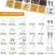Mixed Jewelry Making Supplies Tools Kit Set Wires Beads 1072/1126/1497/2028Pcs