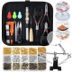 Mixed Jewelry Making Supplies Tools Kit Set Wires Beads 1072/1126/1497/2028Pcs