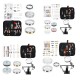 Mixed Jewelry Making Supplies Tools Kit Set Wires Beads 1072/1126/1497/2028Pcs Mixed Jewelry Making Supplies Tools Kit Set Wires Beads 1072/1126/1497/2028Pcs
