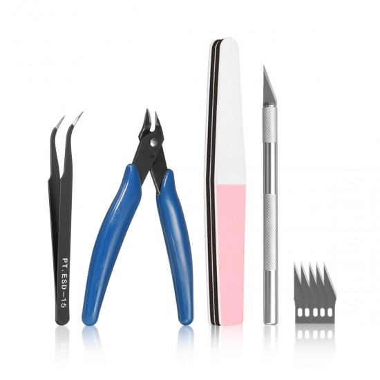 Modeler Basic Tools Craft Set For Hobby Model Building Tools Kit Grinding Modeler Basic Tools Craft Set For Hobby Model Building Tools Kit Grinding