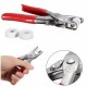 Pliers 9.5mm + 200 Press Pliers Plastic Button Studs Popper Fastener Setter Tool Pliers 9.5mm + 200 Press Pliers Plastic Button Studs Popper Fastener Setter Tool