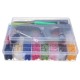 Snap Plier + 360 Set T5 Snap Plastic Buttons Fastener 24 Colors Poppers DIY Mix Snap Plier + 360 Set T5 Snap Plastic Buttons Fastener 24 Colors Poppers DIY Mix