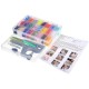 Snap Plier + 360 Set T5 Snap Plastic Buttons Fastener 24 Colors Poppers DIY Mix Snap Plier + 360 Set T5 Snap Plastic Buttons Fastener 24 Colors Poppers DIY Mix
