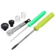 Snap Plier + 360 Set T5 Snap Plastic Buttons Fastener 24 Colors Poppers DIY Mix Snap Plier + 360 Set T5 Snap Plastic Buttons Fastener 24 Colors Poppers DIY Mix