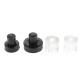 T5 30 Colours Fastener Snap Set Snap Button Colorful Plastic Resin Clothes Buttons