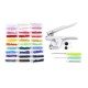 T5 30 Colours Fastener Snap Set Snap Button Colorful Plastic Resin Clothes Buttons T5 30 Colours Fastener Snap Set Snap Button Colorful Plastic Resin Clothes Buttons