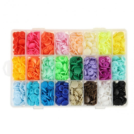 T5 Plastic Fastener Snap 150/240/360Pcs Closures Buttons for Cloth Resin Press T5 Plastic Fastener Snap 150/240/360Pcs Closures Buttons for Cloth Resin Press