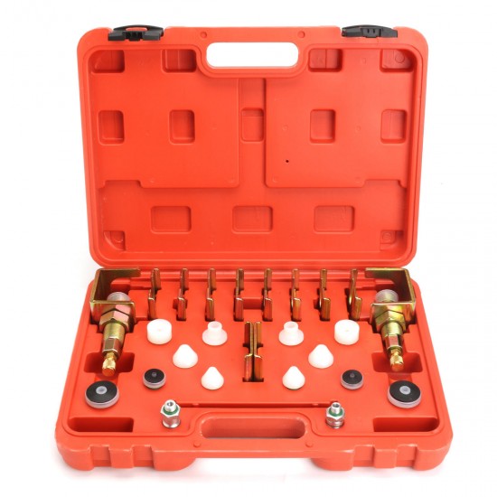 Universal A/C Flush Fitting Adapter Kit Leak Maintenance Tools Set Universal A/C Flush Fitting Adapter Kit Leak Maintenance Tools Set
