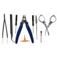 V3 Vape Ceramic Tweezers Heat Wire Pliers Tool Bag Portable Toolkit V3 Vape Ceramic Tweezers Heat Wire Pliers Tool Bag Portable Toolkit