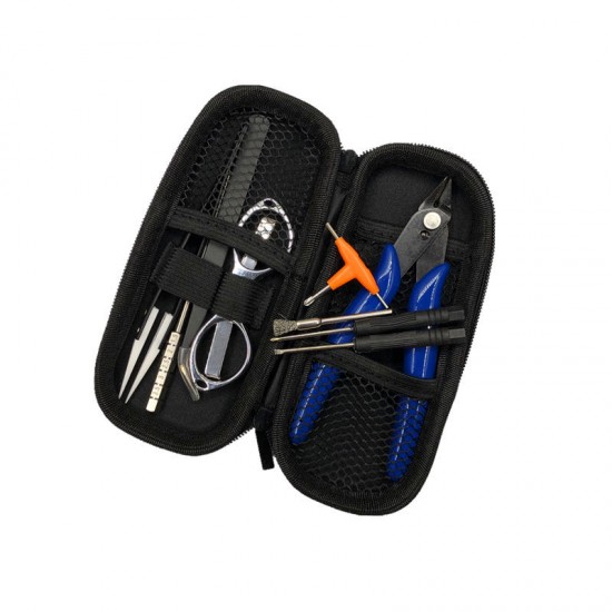 V3 Vape Ceramic Tweezers Heat Wire Pliers Tool Bag Portable Toolkit
