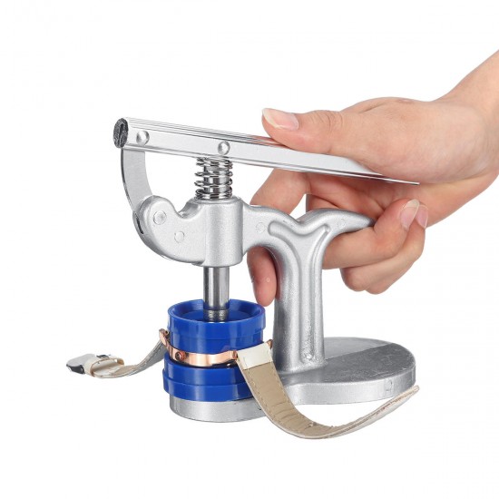 Watch Back Case Cover Press Closer Watchmaker Presser Repair Tool with 12 Dies Watch Back Case Cover Press Closer Watchmaker Presser Repair Tool with 12 Dies