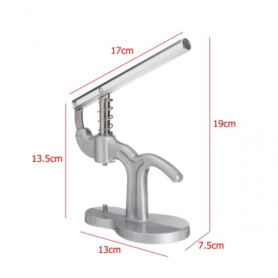 Watch Back Case Press Opener Crystal Glass Closer Fitting Repair Tool with 12 Dies Watch Back Case Press Opener Crystal Glass Closer Fitting Repair Tool with 12 Dies