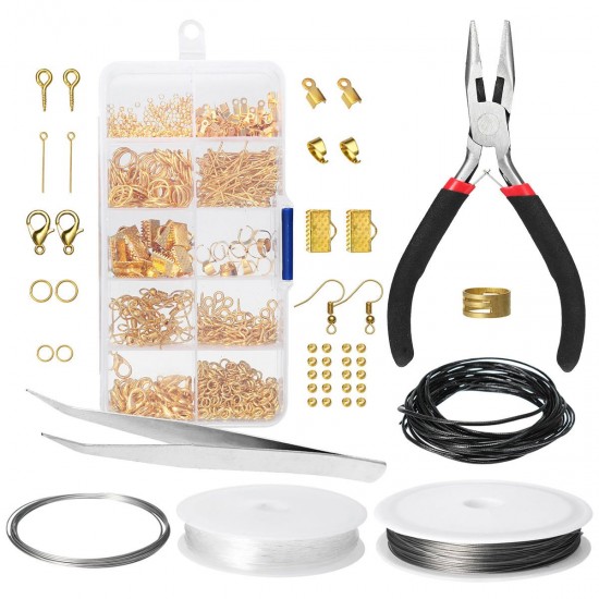 Wire Jewelry Making Starter Kit Sterling Repair Tools Craft Supplies Set 3 Color Wire Jewelry Making Starter Kit Sterling Repair Tools Craft Supplies Set 3 Color