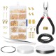 Wire Jewelry Making Starter Kit Sterling Repair Tools Craft Supplies Set 3 Color Wire Jewelry Making Starter Kit Sterling Repair Tools Craft Supplies Set 3 Color