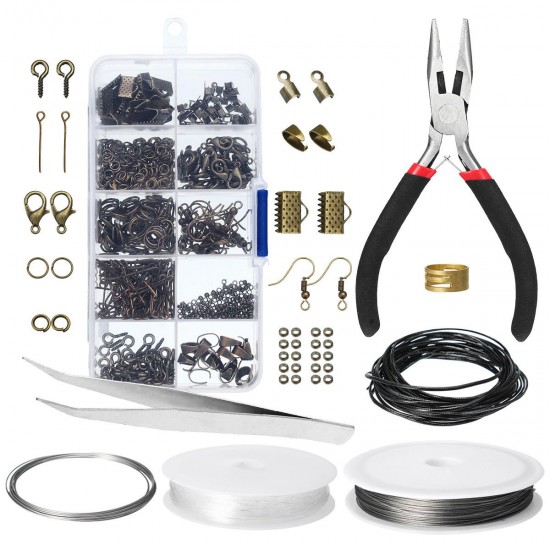 Wire Jewelry Making Starter Kit Sterling Repair Tools Craft Supplies Set 3 Color Wire Jewelry Making Starter Kit Sterling Repair Tools Craft Supplies Set 3 Color