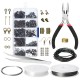 Wire Jewelry Making Starter Kit Sterling Repair Tools Craft Supplies Set 3 Color Wire Jewelry Making Starter Kit Sterling Repair Tools Craft Supplies Set 3 Color
