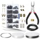 Wire Jewelry Making Starter Kit Sterling Repair Tools Craft Supplies Set 3 Color