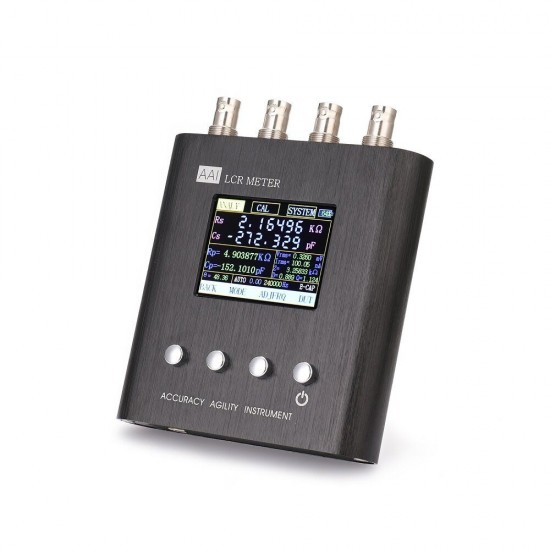 50-300KHz Handheld Impedance Tester Bridge LCR Digital Resistance Measurement Capacitance Adjustable Inductance 50-300KHz Handheld Impedance Tester Bridge LCR Digital Resistance Measurement Capacitance Adjustable Inductance