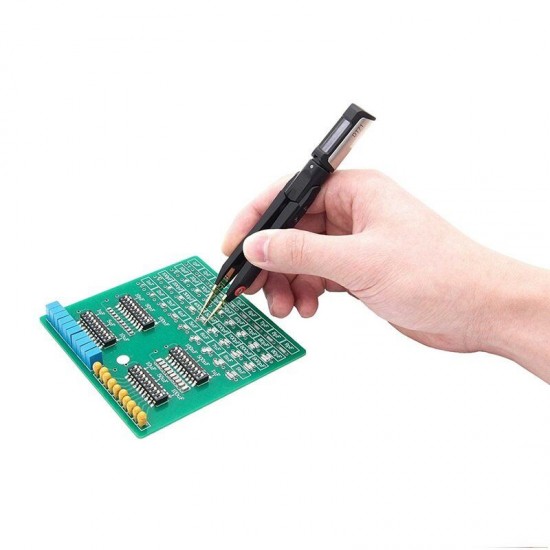 DT71 Digital Tweezers Smart SMD Tester Portable LCR Meter Diode Resistor Capacitor Multimeter Frequency Signal Generator