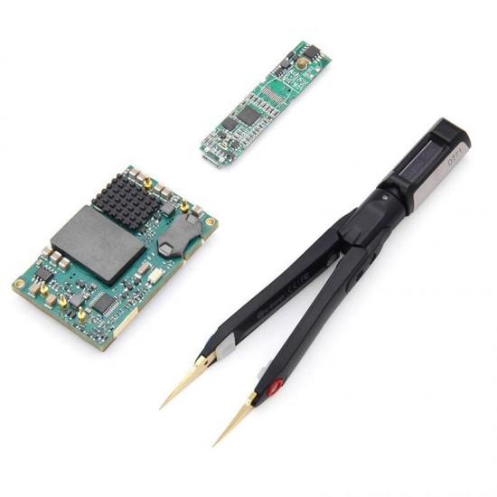 DT71 Digital Tweezers Smart SMD Tester Portable LCR Meter Diode Resistor Capacitor Multimeter Frequency Signal Generator