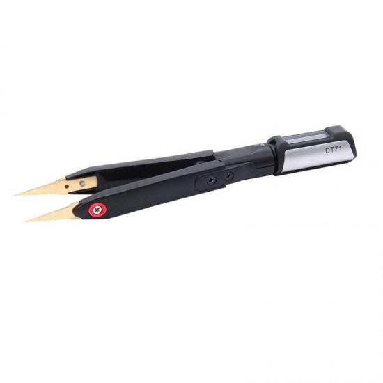 DT71 Digital Tweezers Smart SMD Tester Portable LCR Meter Diode Resistor Capacitor Multimeter Frequency Signal Generator DT71 Digital Tweezers Smart SMD Tester Portable LCR Meter Diode Resistor Capacitor Multimeter Frequency Signal Generator