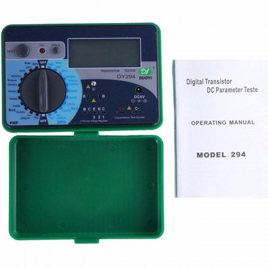 DY294 Digital Transistor Tester Semiconductor Tester DC Parameter Tester