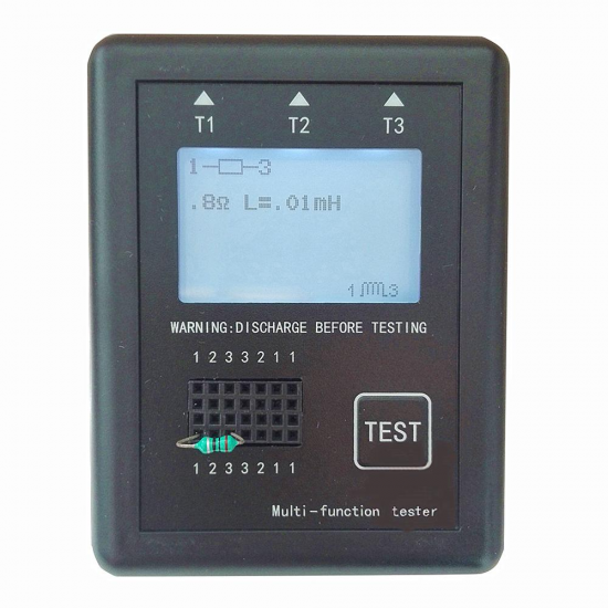 M328 Diode Triode Capacitor Resistor Transistor Tester ESR Meter Multi-Function Tester With Shell