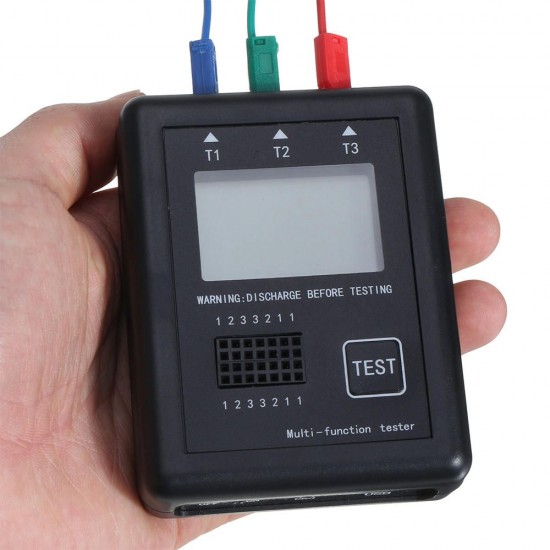 M328 Diode Triode Capacitor Resistor Transistor Tester ESR Meter Multi-Function Tester With Shell