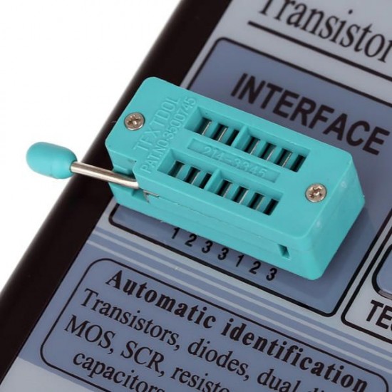 M328 Multifunctional LCD Backlight Transistor Tester Diode Thyristor Capacitance ESR Meter Tester