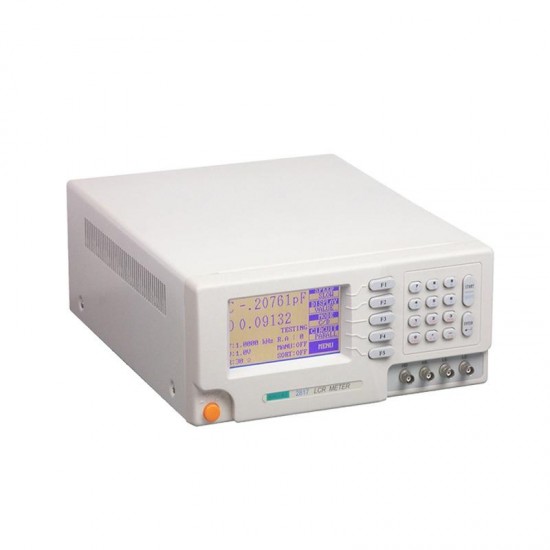 2817 100Hz-100kHz Digital LCR Brige Meter with 0.05% Accuracy and 8 Typical Test Frequency LCR Meter