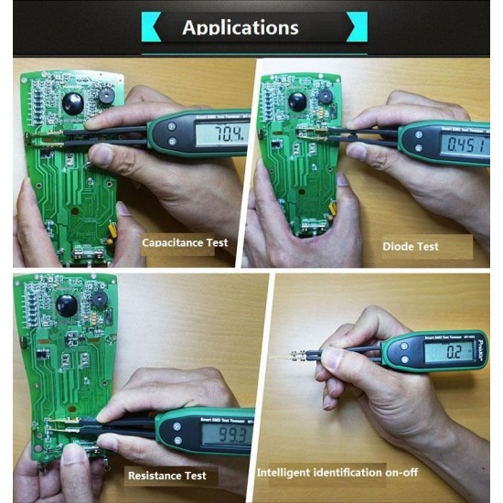 MT-1632 LCR Meter Detection SMD Components Resistor Capacitor Tester MT-1632 LCR Meter Detection SMD Components Resistor Capacitor Tester