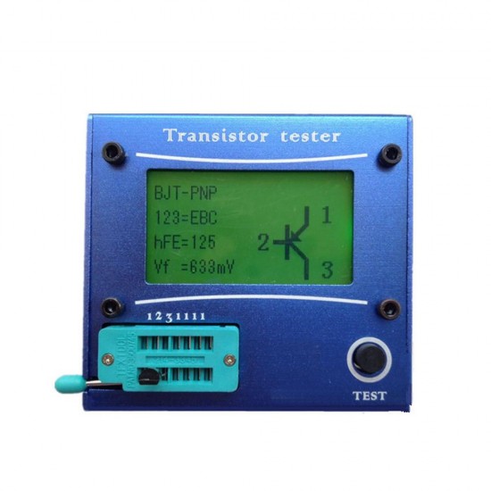 Mega328 M328 LCR-T4 12846 LCD Digital Transistor Tester Meter Backlight Diode Triode Capacitance ESR Mega328 M328 LCR-T4 12846 LCD Digital Transistor Tester Meter Backlight Diode Triode Capacitance ESR