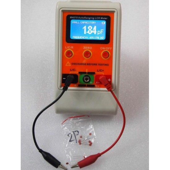 Professional M4070 Handheld LCR Bridge Capacitance Inductance Meter