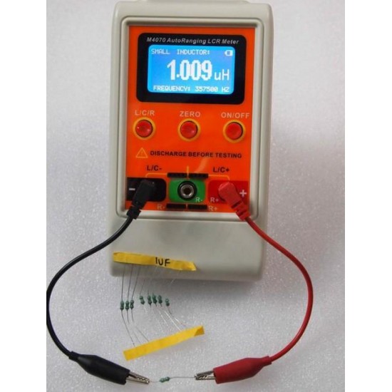 Professional M4070 Handheld LCR Bridge Capacitance Inductance Meter