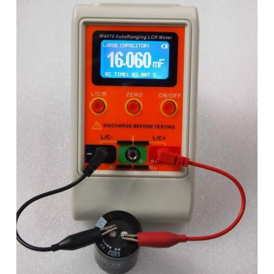 Professional M4070 Handheld LCR Bridge Capacitance Inductance Meter