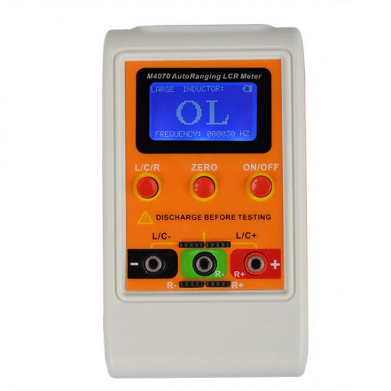 Professional M4070 Handheld LCR Bridge Capacitance Inductance Meter