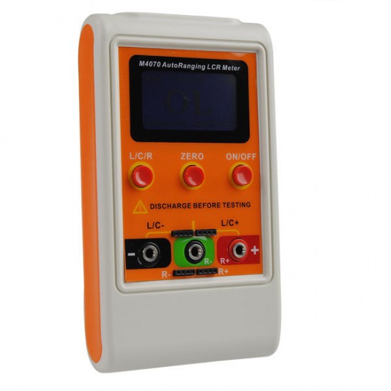 Professional M4070 Handheld LCR Bridge Capacitance Inductance Meter