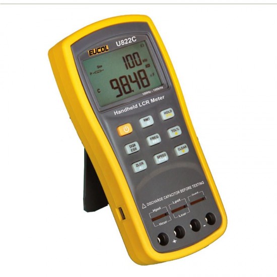 U822A/U822C Handhel LCR Meter Digital Bridge Measurement of Inductance Resistance Capacitance Inductance Tester